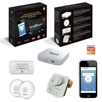 Tervix ZigBee Water Stop Система защиты от потопа для умного дома на 1 трубу 1" (4912613)