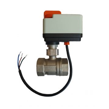 Tervix Pro Line ORC 2-ходовий кульовий клапан Н/В 1/2" нержавіюча сталь з електроприводом (201171)