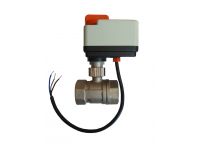 Tervix Pro Line ORC 2-ходовий кульовий клапан Н/В 1/2" нержавіюча сталь з електроприводом (201171)