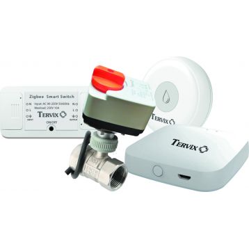 Tervix ZigBee Water Stop Premium Система захисту від потопу для розумного будинку на 1 трубу 1/2" (4912621)