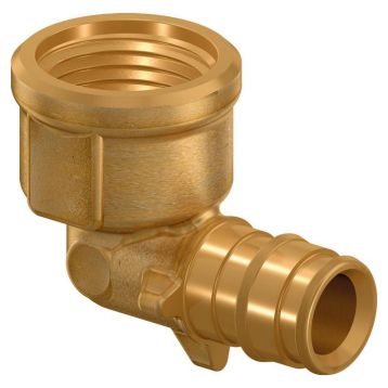 Коліно латунь Uponor GmbH Q&E 90° з внутрішньою різьбою Ø20 х 1/2" ВР (1023024)