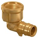 Колено латунь Uponor GmbH Q&E 90° с внутренней резьбой Ø20 х 1/2" ВР (1023024)