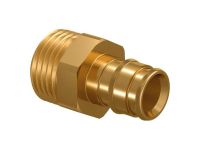 Штуцер латунь Uponor GmbH Q&E з зовнішньою різьбою Ø20 х G3/4" ЗP (1033438)