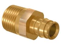 Штуцер латунь Uponor GmbH Q&E з зовнішньою конусною різьбою Ø32 х G1" ЗP (1047191 / 1145676) - 1