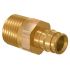Штуцер латунь Uponor GmbH Q&E з зовнішньою конусною різьбою Ø32 х G1" ЗP (1047191)