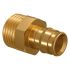 Штуцер латунь Uponor GmbH Q&E з зовнішньою різьбою Ø25 х G3/4" ЗP (1047862)