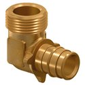 Колено латунь Uponor GmbH Q&E 90° с наружной резьбой Ø40 х 1 1/4" НP (1047878)