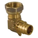 Колено латунь Uponor GmbH Q&E 90° с накидной гайкой Ø20 х 3/4" ВР (1047881)