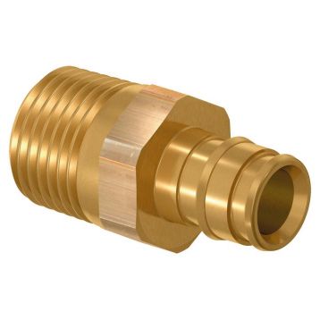 Штуцер латунь Uponor GmbH Q&E з зовнішньою конусною різьбою Ø63 х R2" ЗP (1085075)