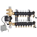 CALEFFI Колектор (технопол.) + зміш. група і насос UPS 25-60 d3/4" З x 7 x 3/4" З. (1825G5)