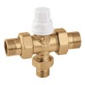 CALEFFI Вентиль зоновый трехходовой под термоголовку d3/4" 10 bar 0÷95 °C (677050)