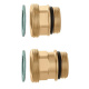 CALEFFI Комплект соединения 1 1/4" х 1" группы с коллектором (662 и 664). (675005)