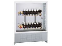 CALEFFI Коллектор из технополимера в шкафу d1" С x 3 x 3/4" С 6 bar (6706C1)