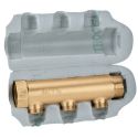 CALEFFI Распределительный коллектор d11/4" х 3 х 3/4" С с изоляцией (650732)
