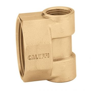 CALEFFI Тройник коллекторный d1/2" х 1" х 1/2" (599464)
