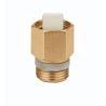 CALEFFI Обратный клапан для воздухоотводчика (серия 502) d1/2"С x 3/8"В 110°C 10 bar (561340)