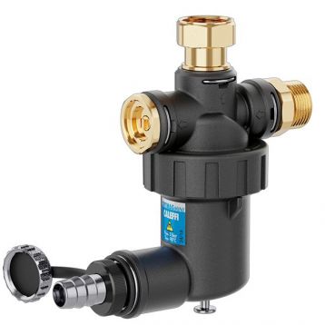 CALEFFI Дешламатор DIRTMAGMINI® d3/4" с магн. (композит) 3,0 bar 0–90°C 5 μm (545000)