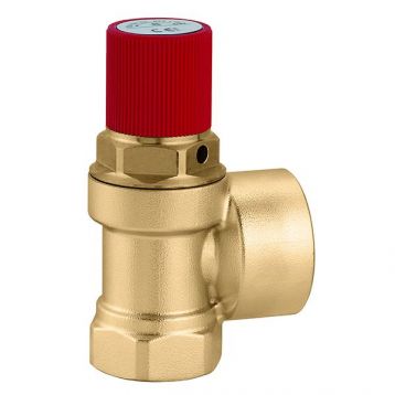 CALEFFI Мембранний клапан d1" х 1 1/4" ВВ 2,5 bar 5÷120°C. (530625)
