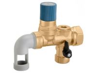 CALEFFI Установка предохранительная для бойлера горизонтальная d1" настройка 7 bar. (526163)