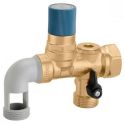 CALEFFI Установка предохранительная для бойлера горизонтальная d1" настройка 7 bar. (526163)