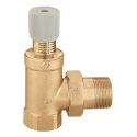 CALEFFI Дифференциальный перепускной клапан d1 1/4" 10 bar 0÷110°C 0,1÷0,6 bar (519700)