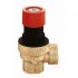 CALEFFI Мембранний клапан d1/2" х 1/2" ВВ 1,5 bar 5÷110°C. (513415)