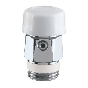 CALEFFI Повітровідвідник ручний d1/2" З (PTFE ущільнення) 90°C 10 bar (505541) Caleffi - 1