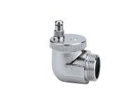 CALEFFI Воздухоотводчик угловой AERCAL автоматический d1/2" С 100°C 10 bar (504401)