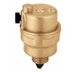 CALEFFI Воздухоотводчик ROBOCAL автоматический вертикальный d1/4" С 115°C 10 bar. (502420)