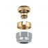 CALEFFI Гайка з ніпелем для мідно-пластикових труб Q-tec® KME хром d3/4" х 16 мм (445516)