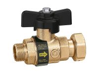 CALEFFI Шаровой кран с обратным клапаном d3/4" С x 3/4" НГ. (334 500)