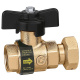 CALEFFI Шаровой кран с обратным клапаном d3/4" В x 3/4" НГ. (333 500)