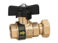 CALEFFI Шаровой кран с обратным клапаном d3/4" В x 3/4" НГ. (333 500)