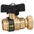CALEFFI Кульовий кран зі зворотнім клапаном d3/4" В x 3/4" НГ. (333500)