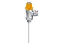CALEFFI Solar Температурно предохранительный клапан d15 х 1/2" В 7,0 bar 10 kW (309471)