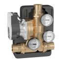 CALEFFI Biomass Термост. модуль с насосом YONOS PARA 25-6 d1" 60°C (±2°C) (281066WYP)
