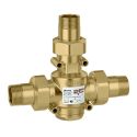 CALEFFI Biomass Клапан антиконденсационный для твердотопливного котла d1" 55°C (280065)