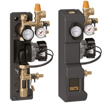 CALEFFI Solar Циркуляційна установка d3/4" В 1-13 л/хв з насосом UPS Solar 15-65. (278050)