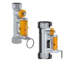 CALEFFI Solar Балансировочный клапан d1" с флюсометром 10-40 л/мин -30÷130°C (258603)