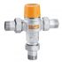 CALEFFI Solar Термосмеситель (свар. кл./фильтр/противоожог) d3/4" 35÷55°C Kv1,7 m³/h (252713)