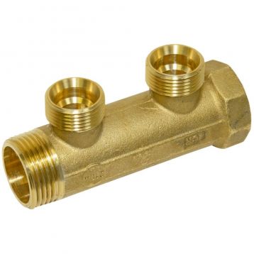 202E Колектор Ø1" х 2 х 3/4" ЗР латунь ADZ brass I-50 мм BIANCHI F.LLI S.P.A.