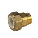 Переходник латунный Bianchi d25 х 3/4" Н для ПЭ труб (6150053500)