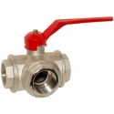 Bianchi Кран трехходовой шаровой d1 1/2" T-образный (4253T0080F)