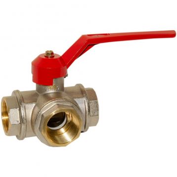 Bianchi Кран трехходовой шаровой d1 1/4" L-образный (4253L0070F)