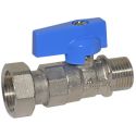 Bianchi Кран прямой d1/2" С х 3/4" В с накидной гайкой (blue/синий) (528M04050E)
