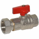 Bianchi Кран прямой d3/4" В х 1" В с накидной гайкой (red/красный) (528005060F)