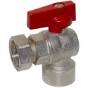 Bianchi Кран кутовий d3/4" В х 3/4" В з накидною гайкою (red/червоний) (527005050F)