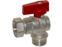 Bianchi Кран угловой d3/4" С х 3/4" В с накидной гайкой (red/красный) (526005050F)