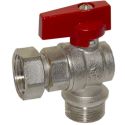 Bianchi Кран угловой d3/4" С х 3/4" В с накидной гайкой (red/красный) (526005050F)