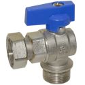 Bianchi Кран кутовий d3/4" З х 3/4" В з накидною гайкою (blue/синій) (526005050E)